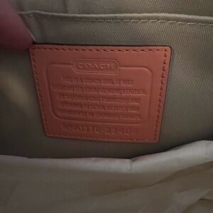 Coach Tan Leather Bag